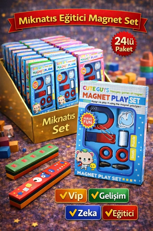 MIKNATIS SETİ EĞİTİCİ / 24LÜ PAKET